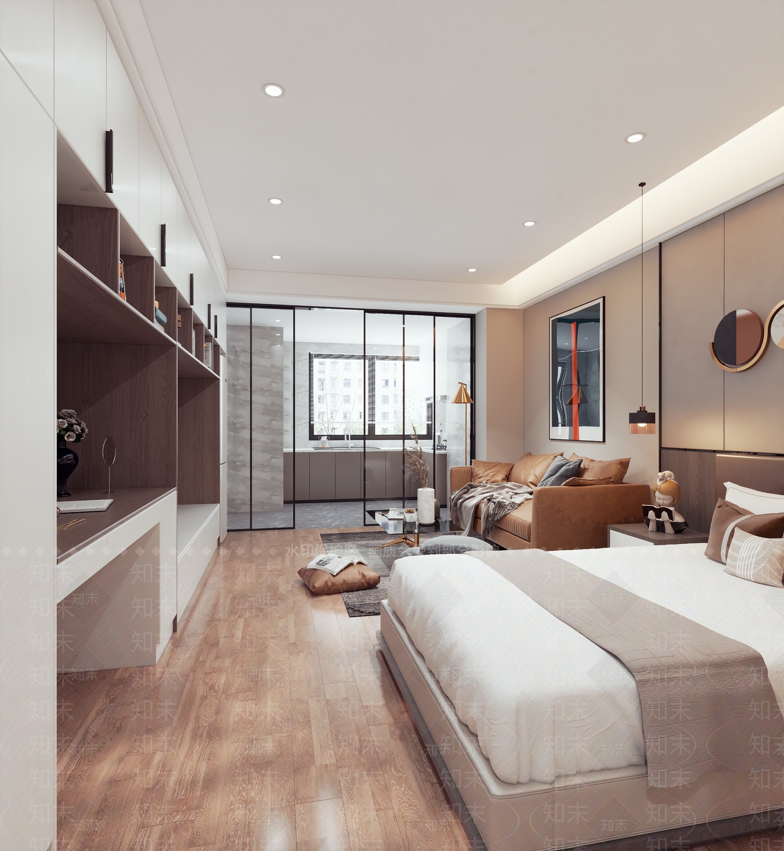 现代公寓3D模型下载【ID:984971738】