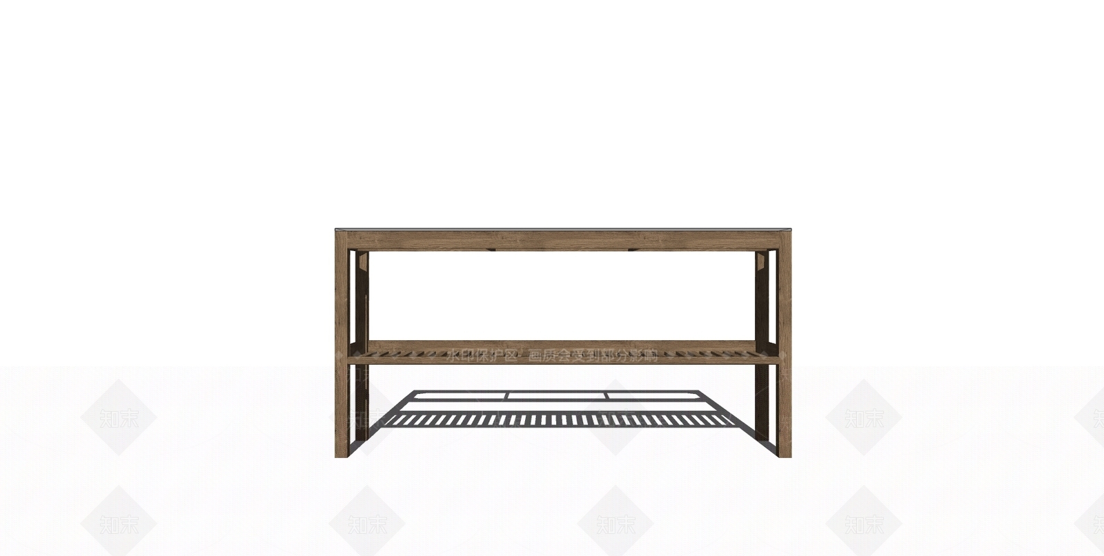 现代风格桌子SU模型下载【ID:685074705】