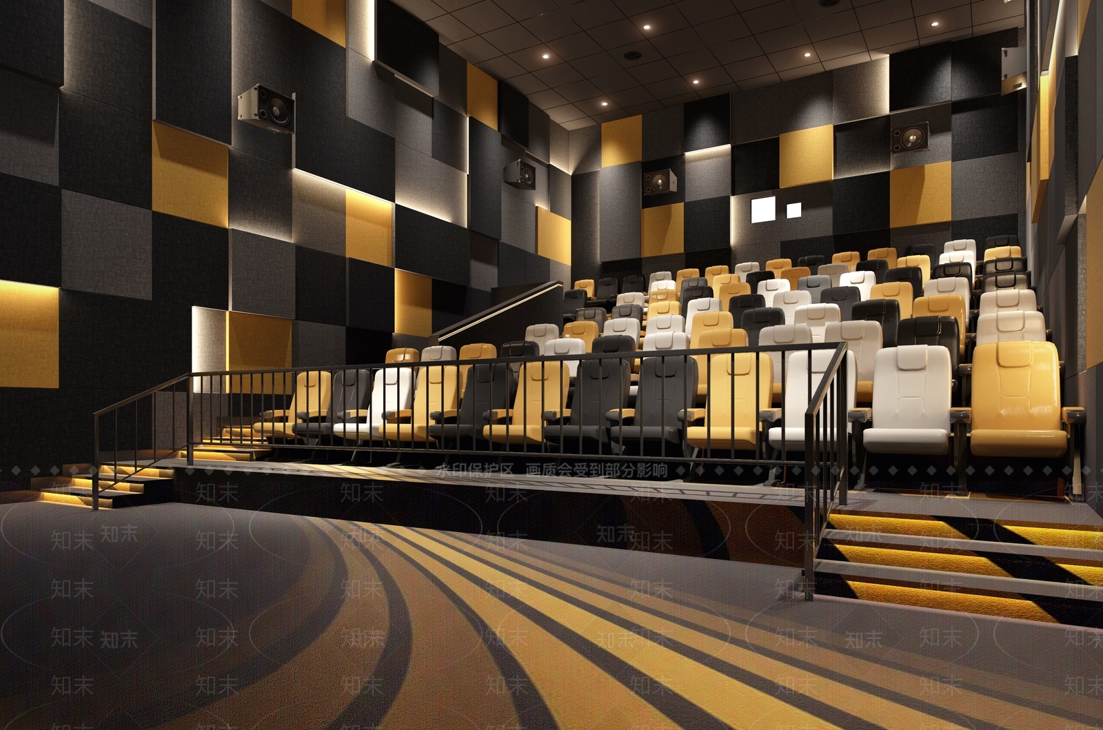 现代电影院3D模型下载【ID:585092167】