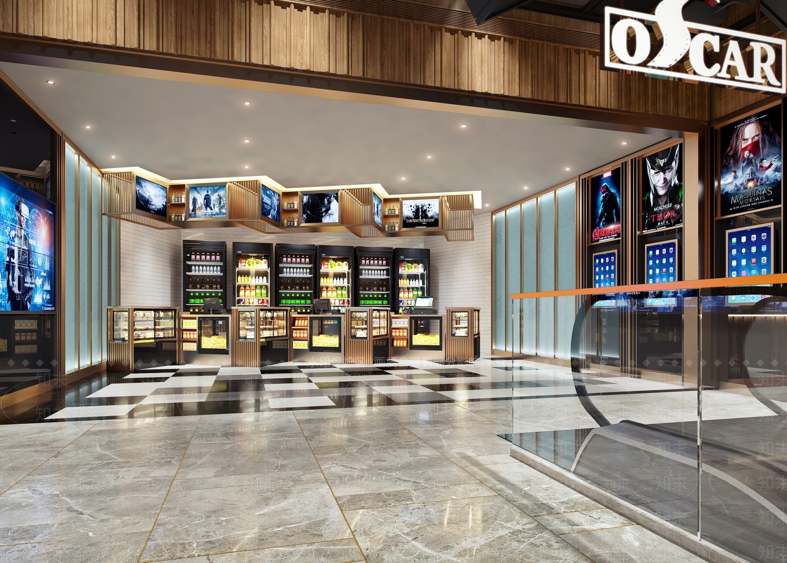 现代电影院3D模型下载【ID:585092196】