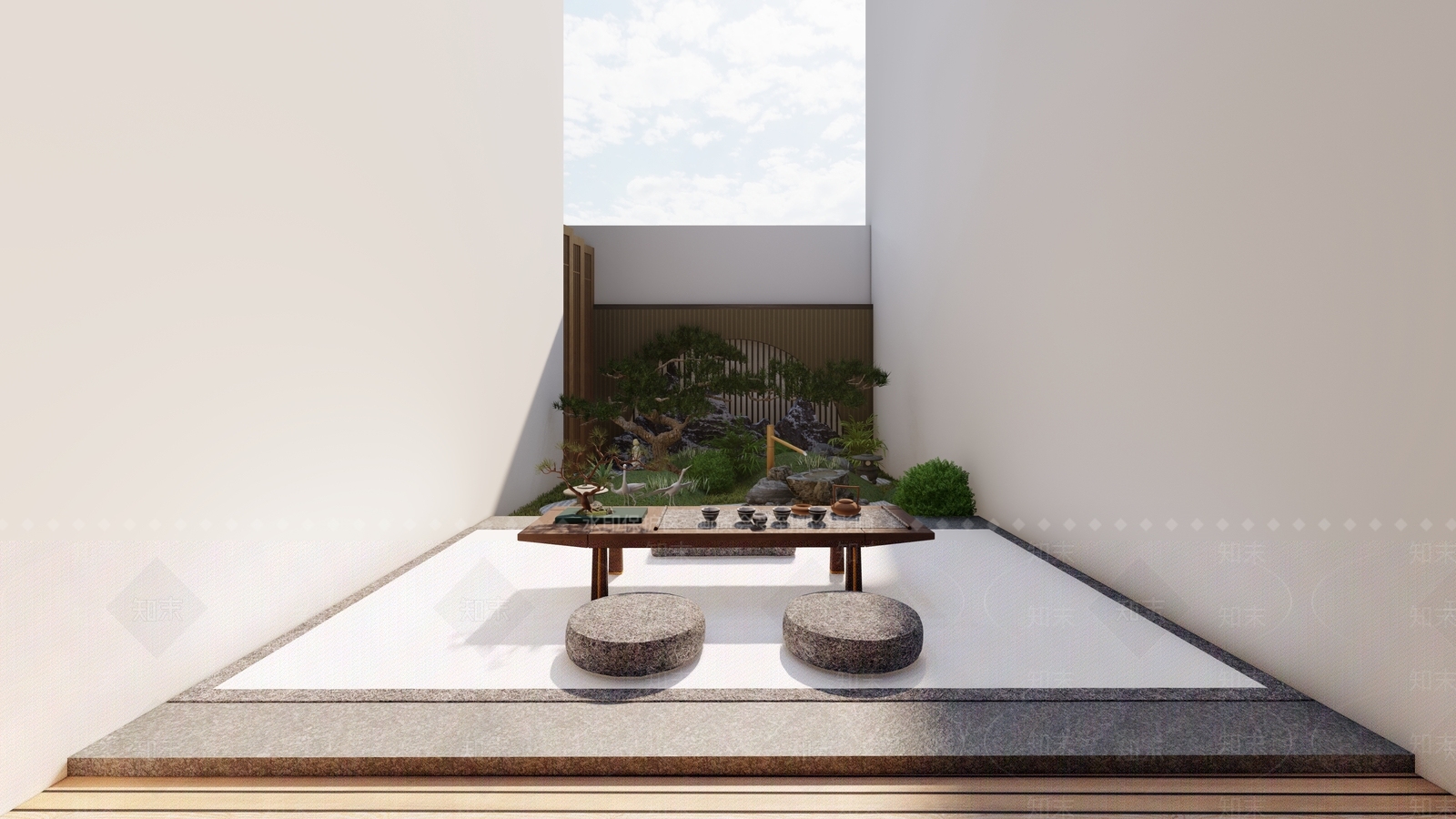 日式小景SU模型下载【ID:785481433】