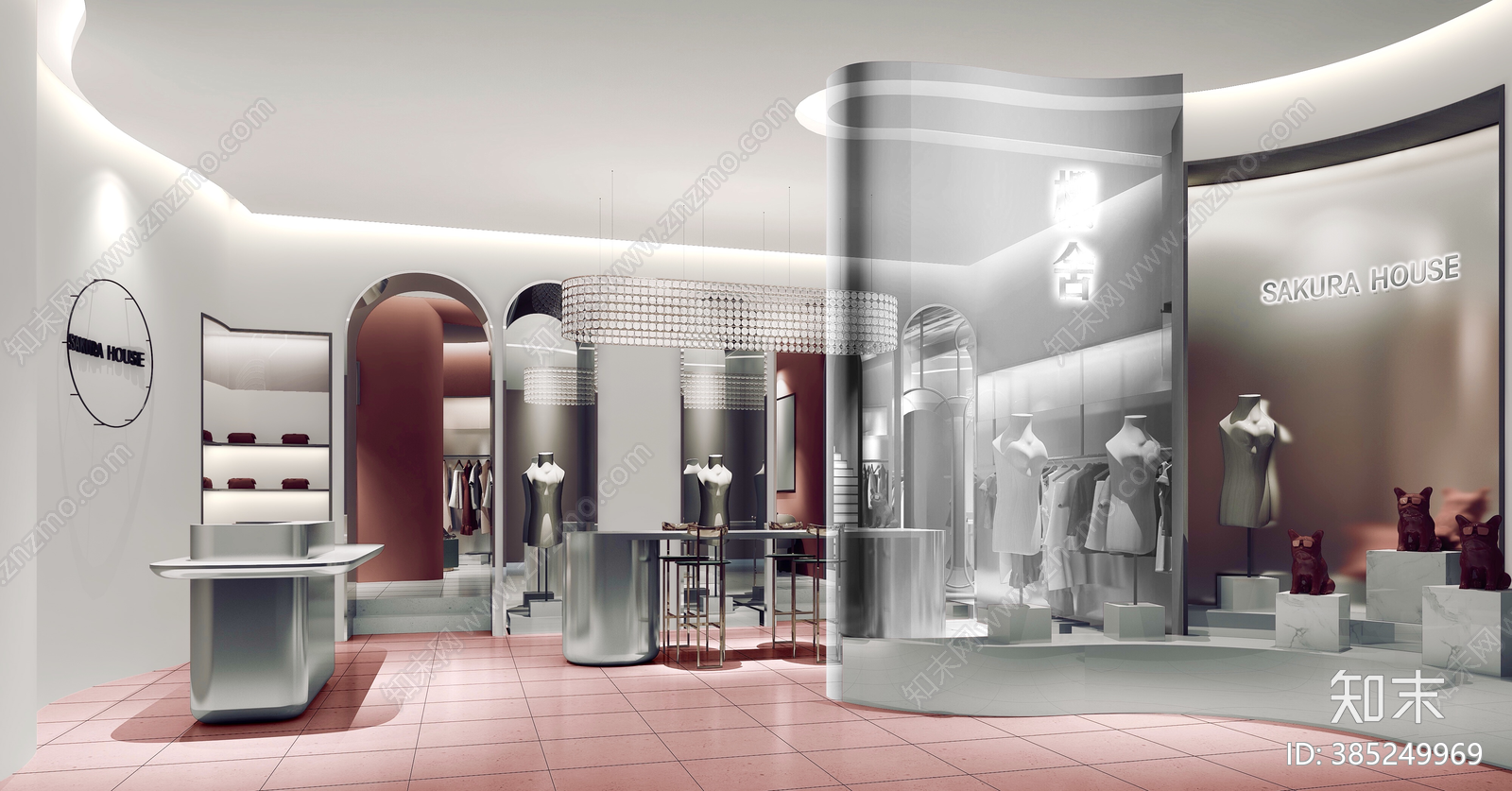 樱舍女装施工图下载【ID:385249969】