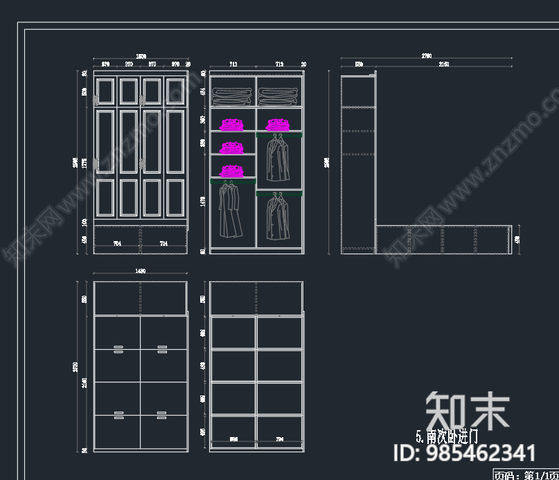 欧式cad施工图下载【ID:985462341】