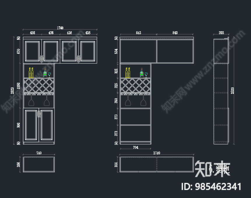 欧式cad施工图下载【ID:985462341】