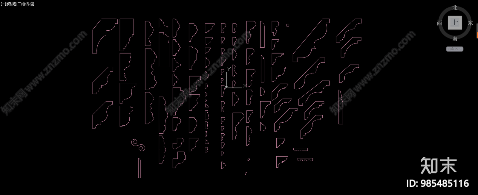 石膏线大全施工图下载【ID:985485116】
