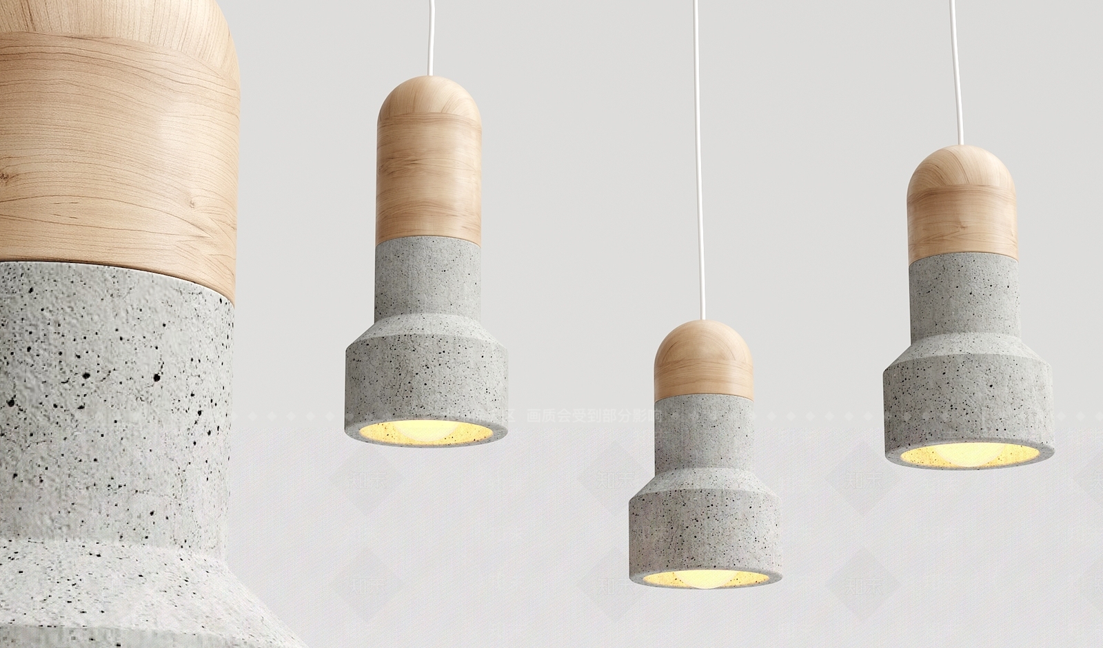 北欧吊灯3D模型下载【ID:585562891】