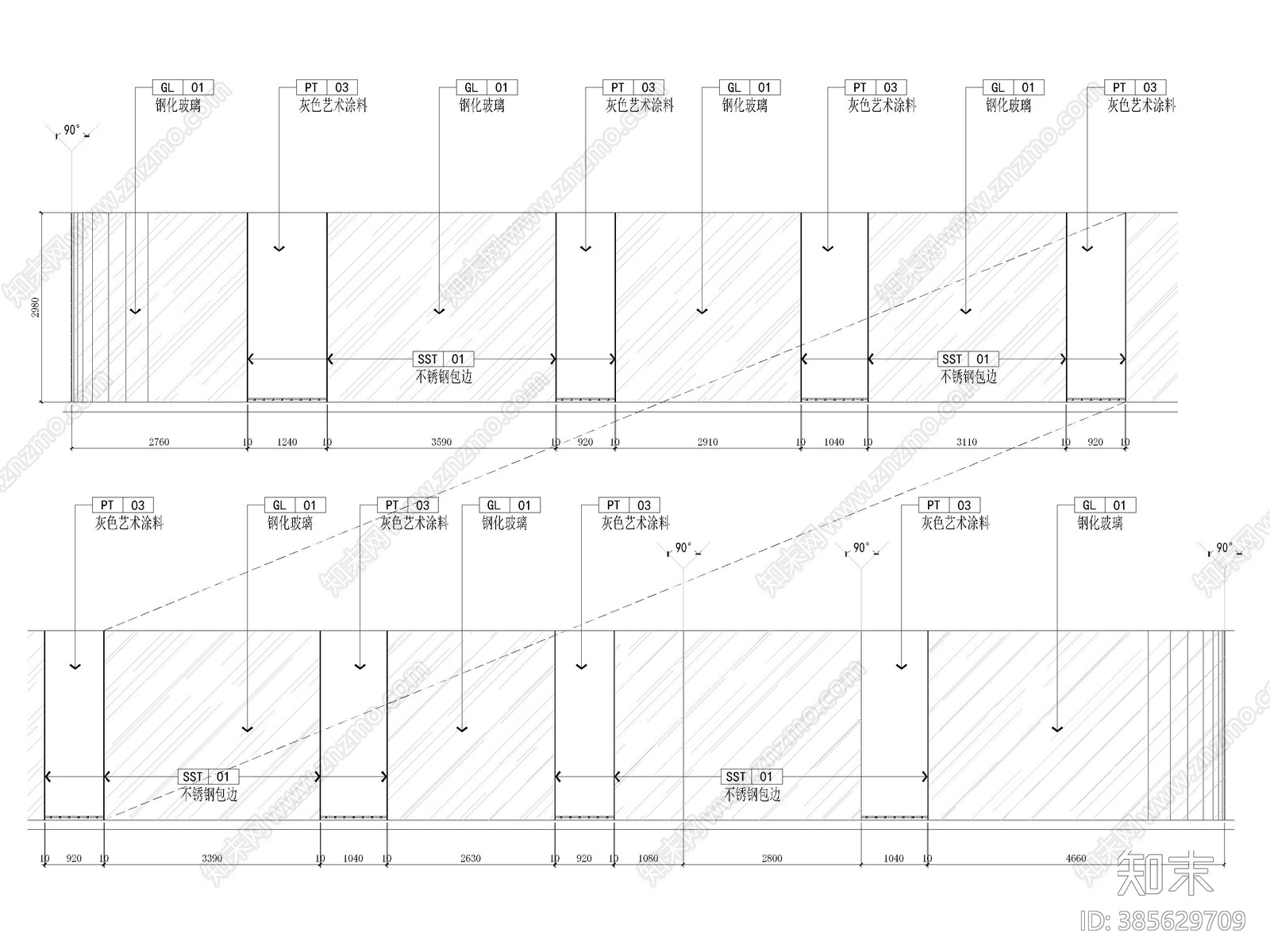 最新展厅南通居然之家丨公共区域施工图3D模型丨471M丨2020cad施工图下载【ID:385629709】