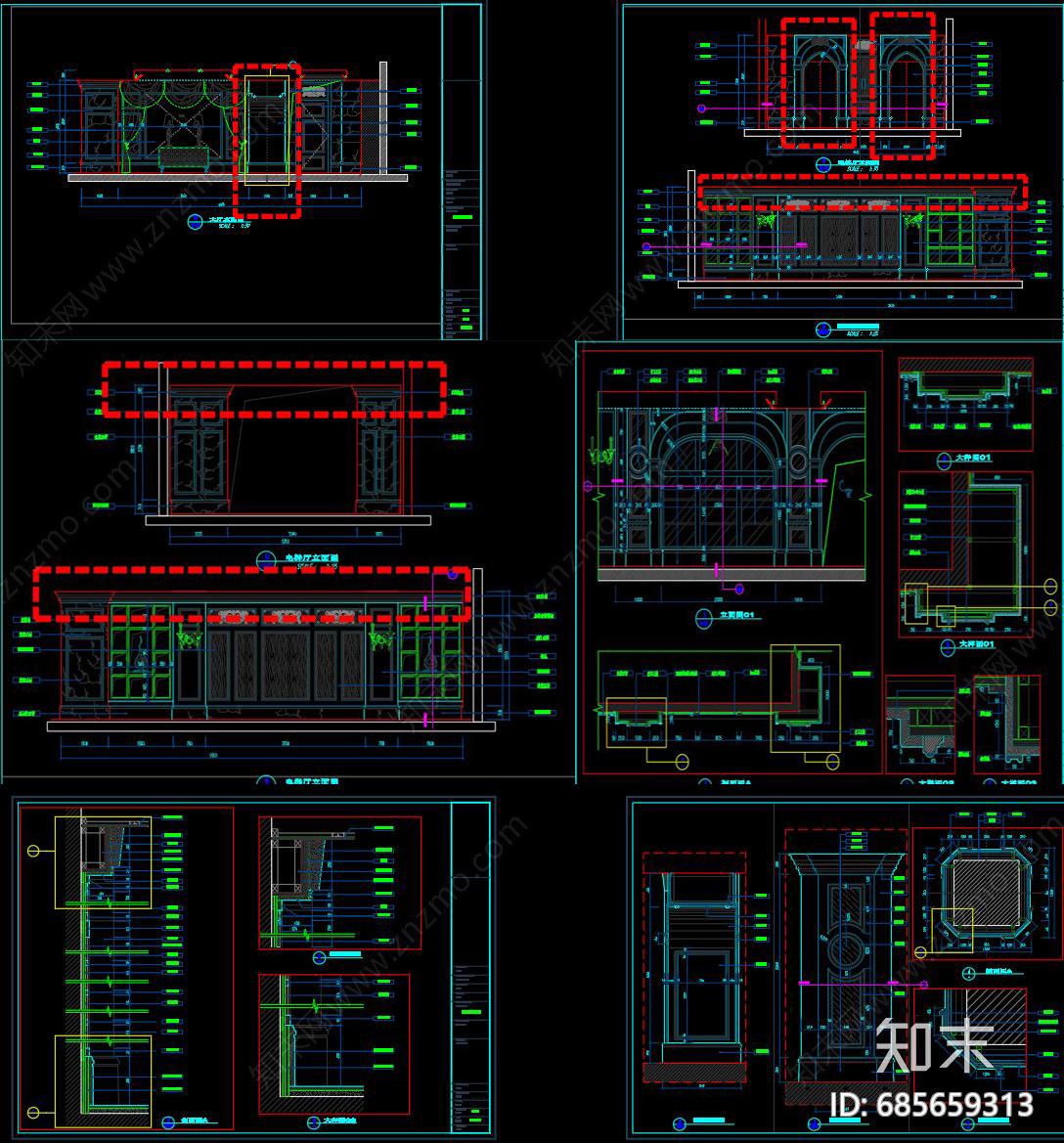 奢华KTVcad施工图下载【ID:685659313】