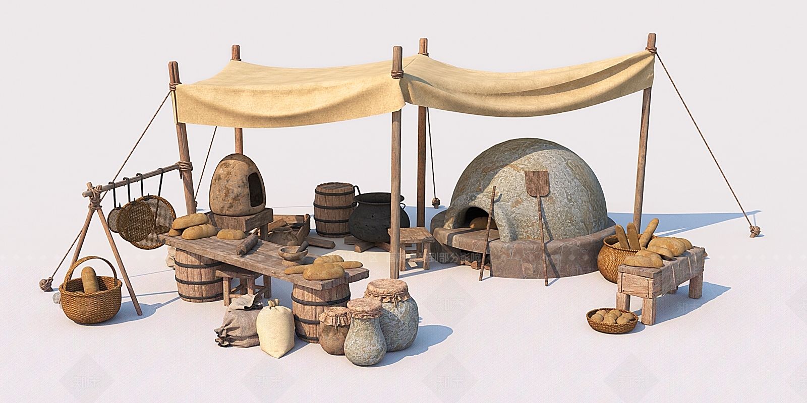 游戏场景3D模型下载【ID:285671878】