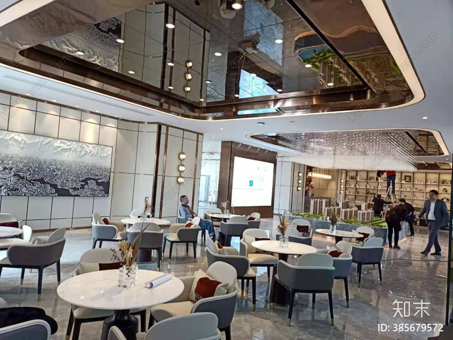 中南置地太仓售楼处cad施工图下载【ID:385679572】