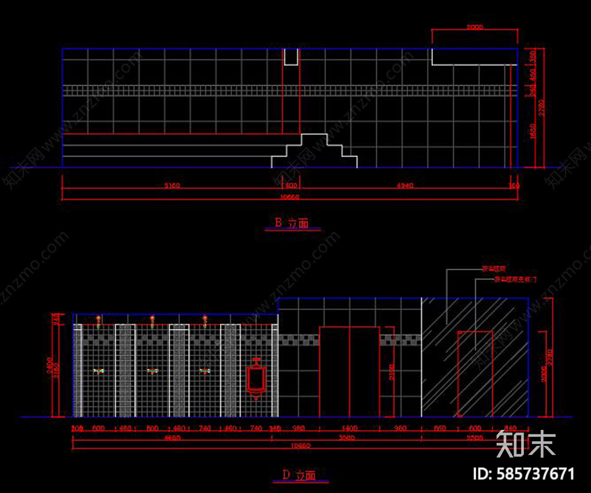 浴场CAD图纸cad施工图下载【ID:585737671】