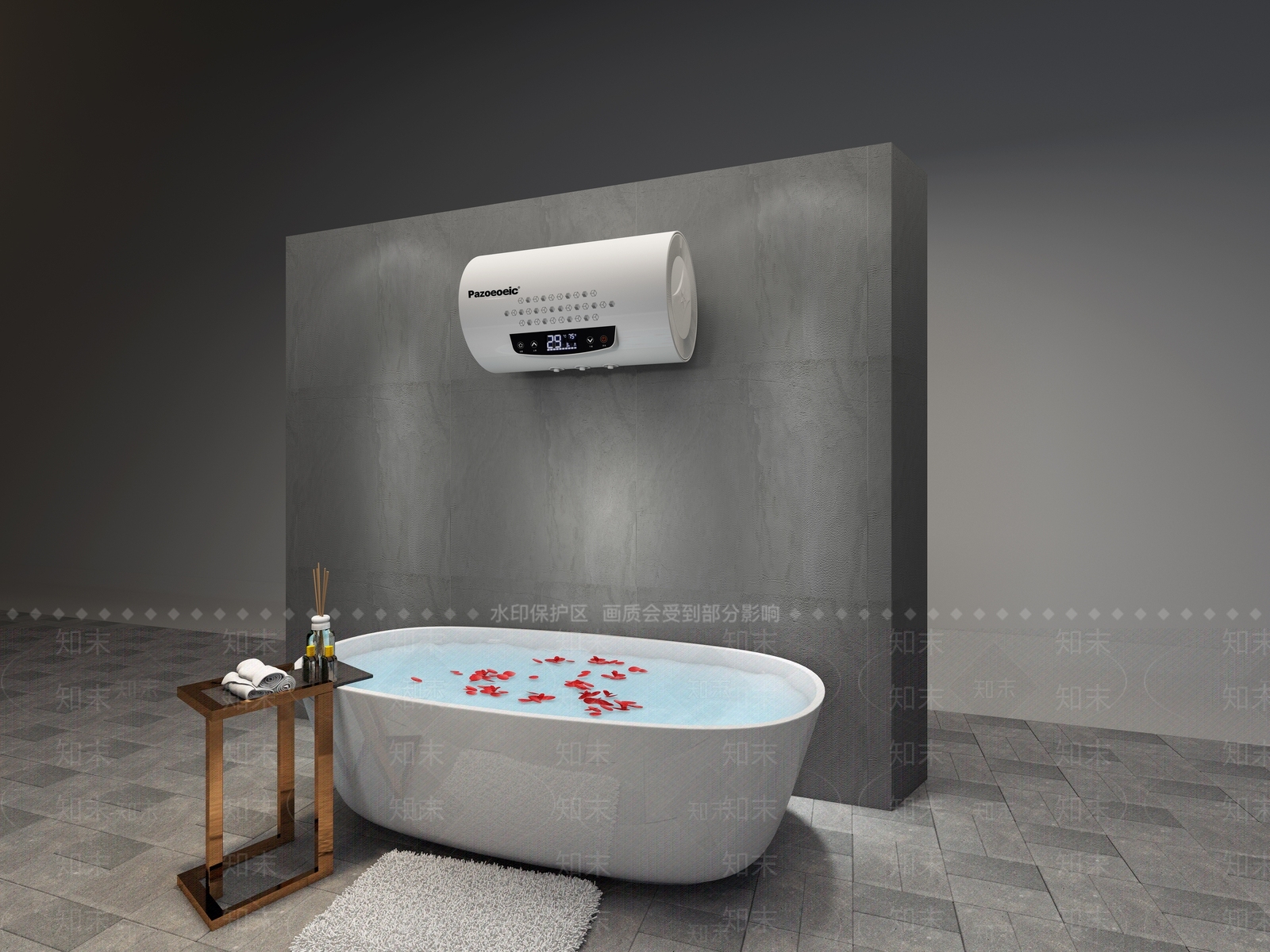 现代淋浴间3D模型下载【ID:285755544】