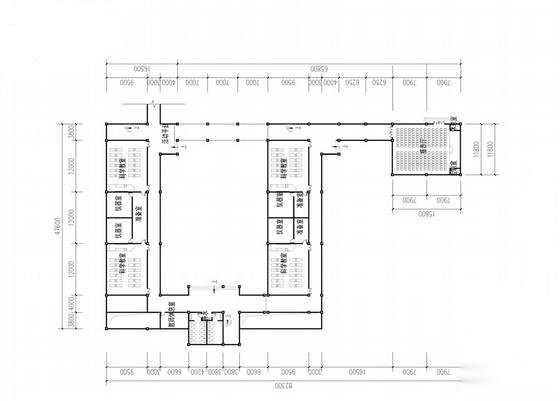 [福建]现代风格36班小学建筑设计方案文本（含多张CAD...施工图下载【ID:165405171】