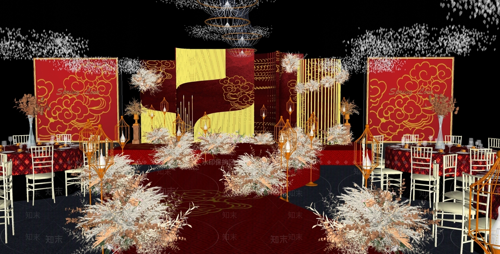 现代陈设SU模型下载【ID:985940694】