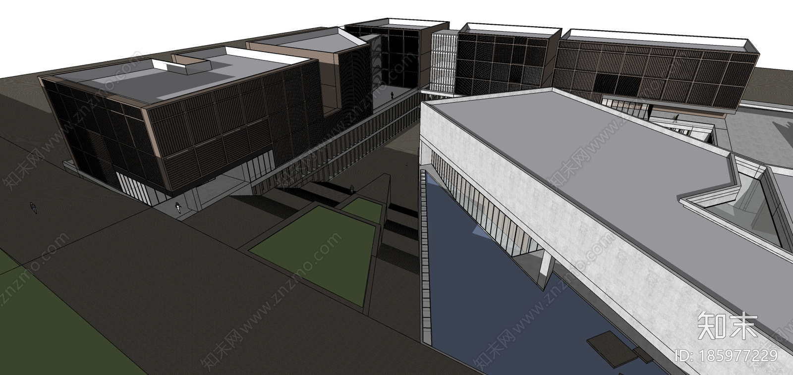 学校教室cad施工图下载【ID:185977229】