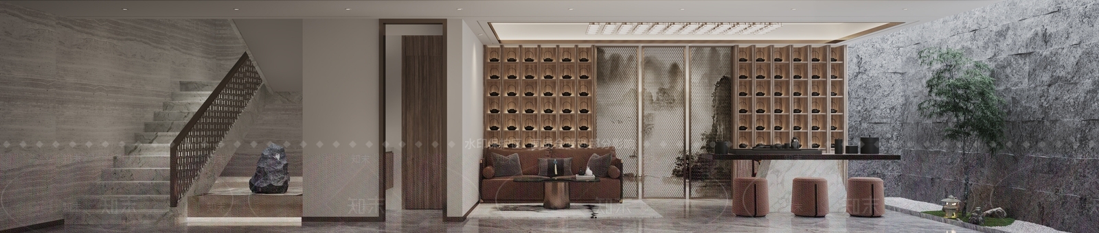 新中式3D模型下载【ID:986177305】