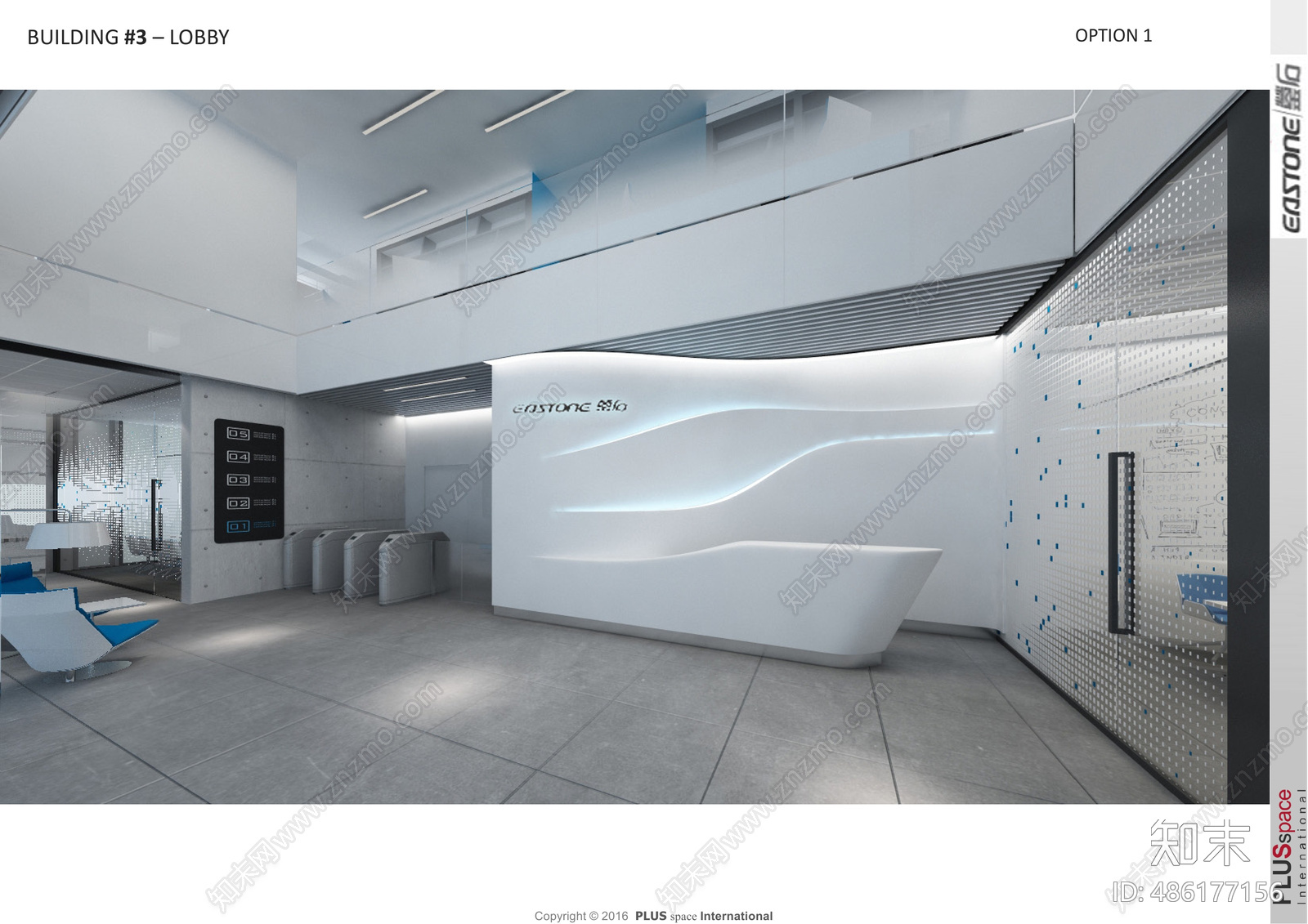 蓥石汽车办公室cad施工图下载【ID:486177156】