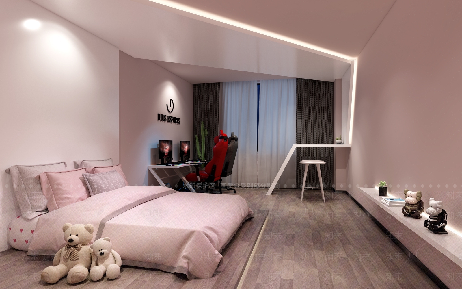 现代网咖3D模型下载【ID:986242200】