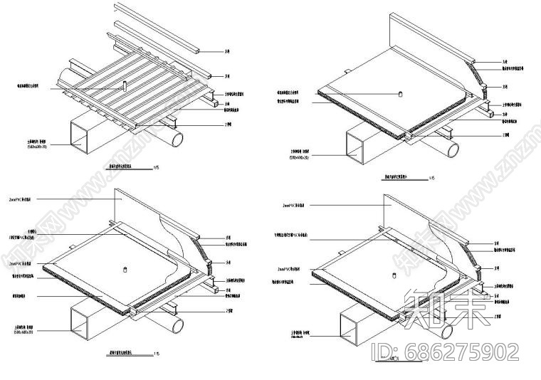 天窗大样施工图下载【ID:686275902】