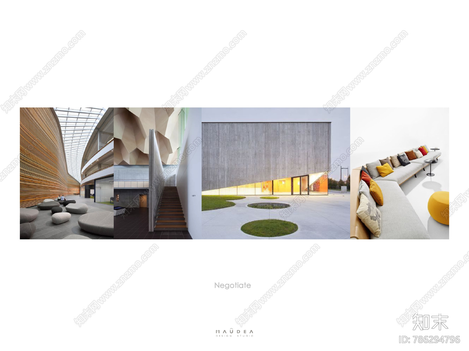 牧笛设计南京弘阳桥北销售中心cad施工图下载【ID:786294796】