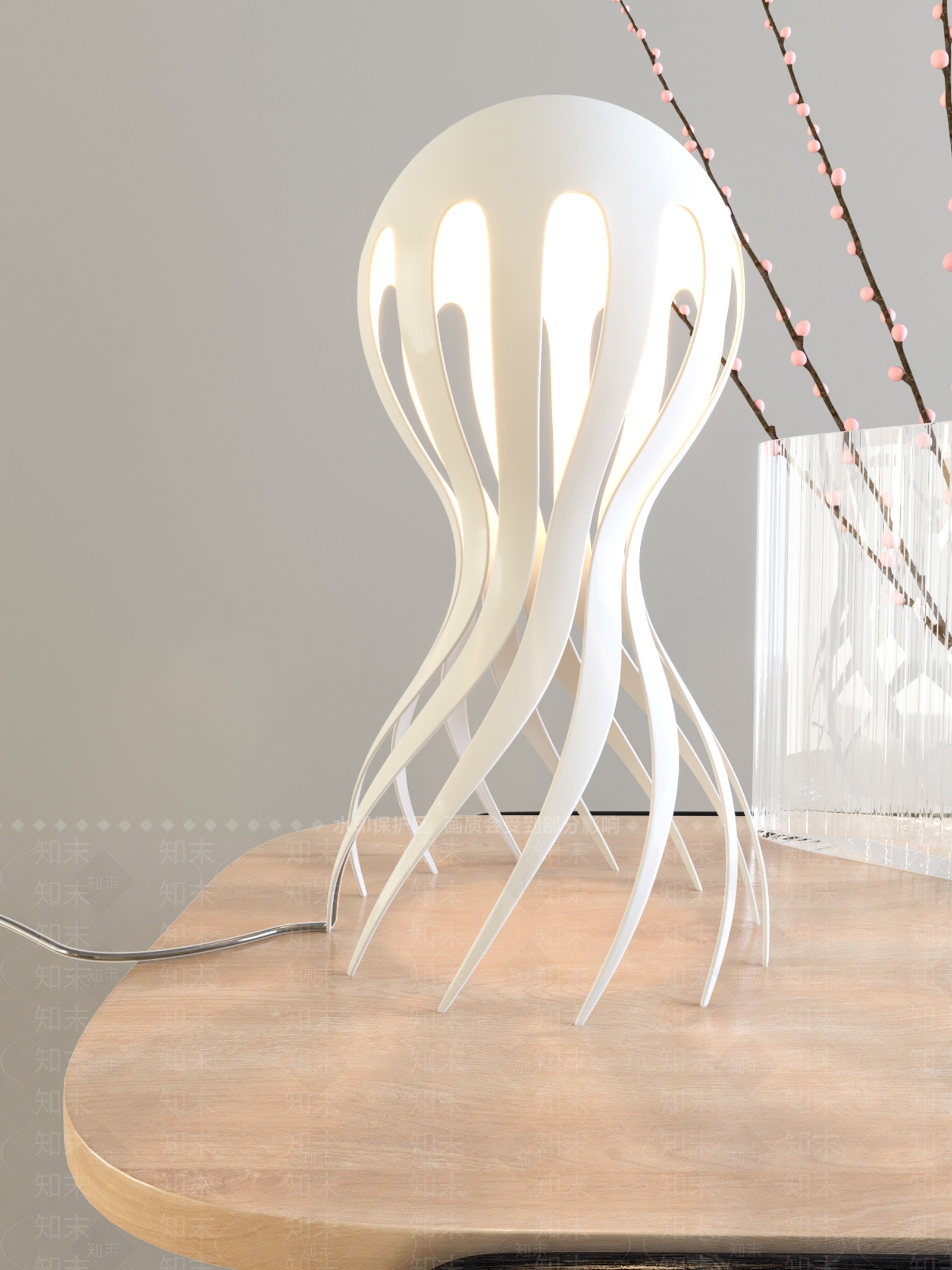 现代装饰灯3D模型下载【ID:286324193】