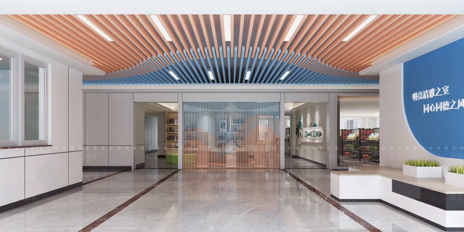 现代超市3D模型下载【ID:187880038】