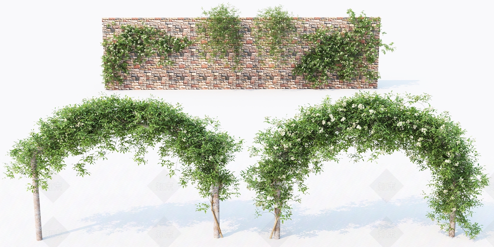 现代花架3D模型下载【ID:386433572】