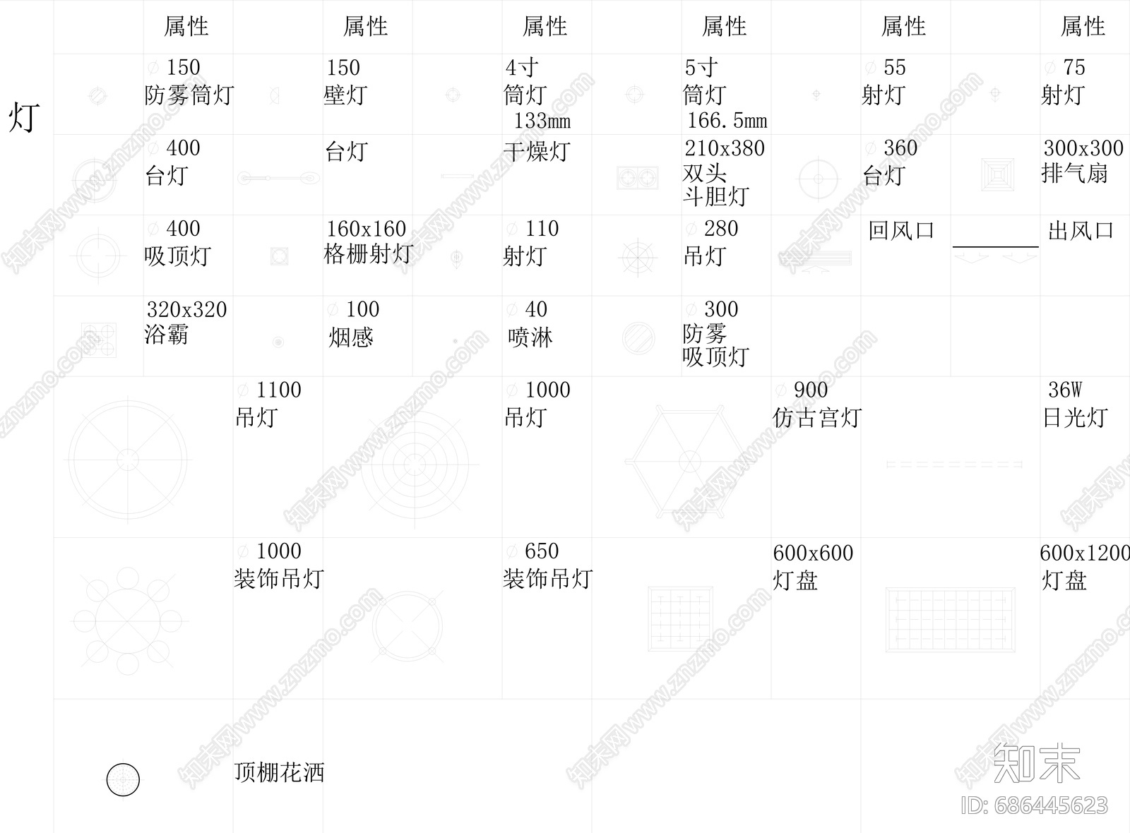 工装CAD素材图库施工图下载【ID:686445623】