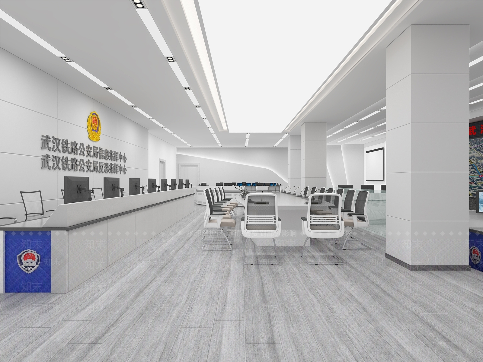 现代指挥中心3D模型下载【ID:486492039】