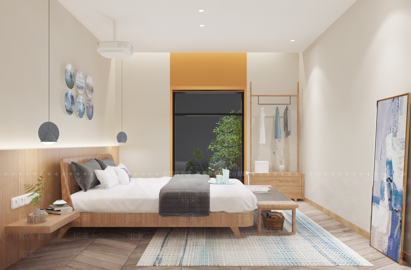 侘寂风格民宿3D模型下载【ID:986547686】