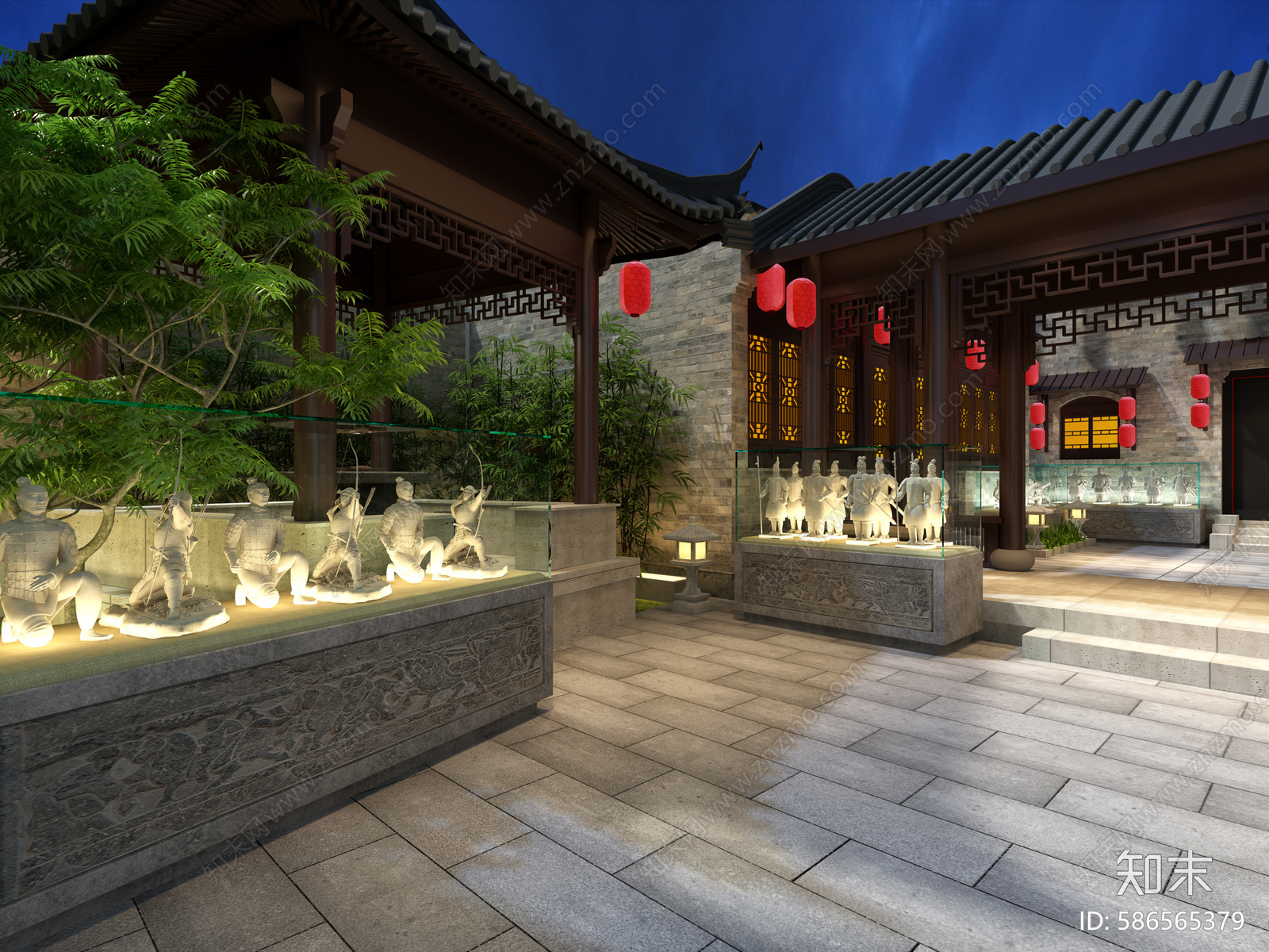 川锅一号火锅店施工图下载【ID:586565379】