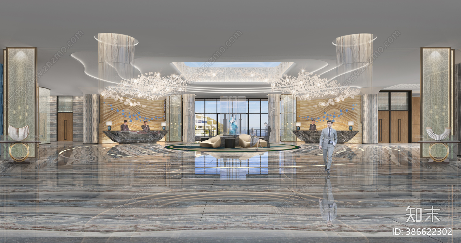 五星级游轮酒店施工图下载【ID:386622302】