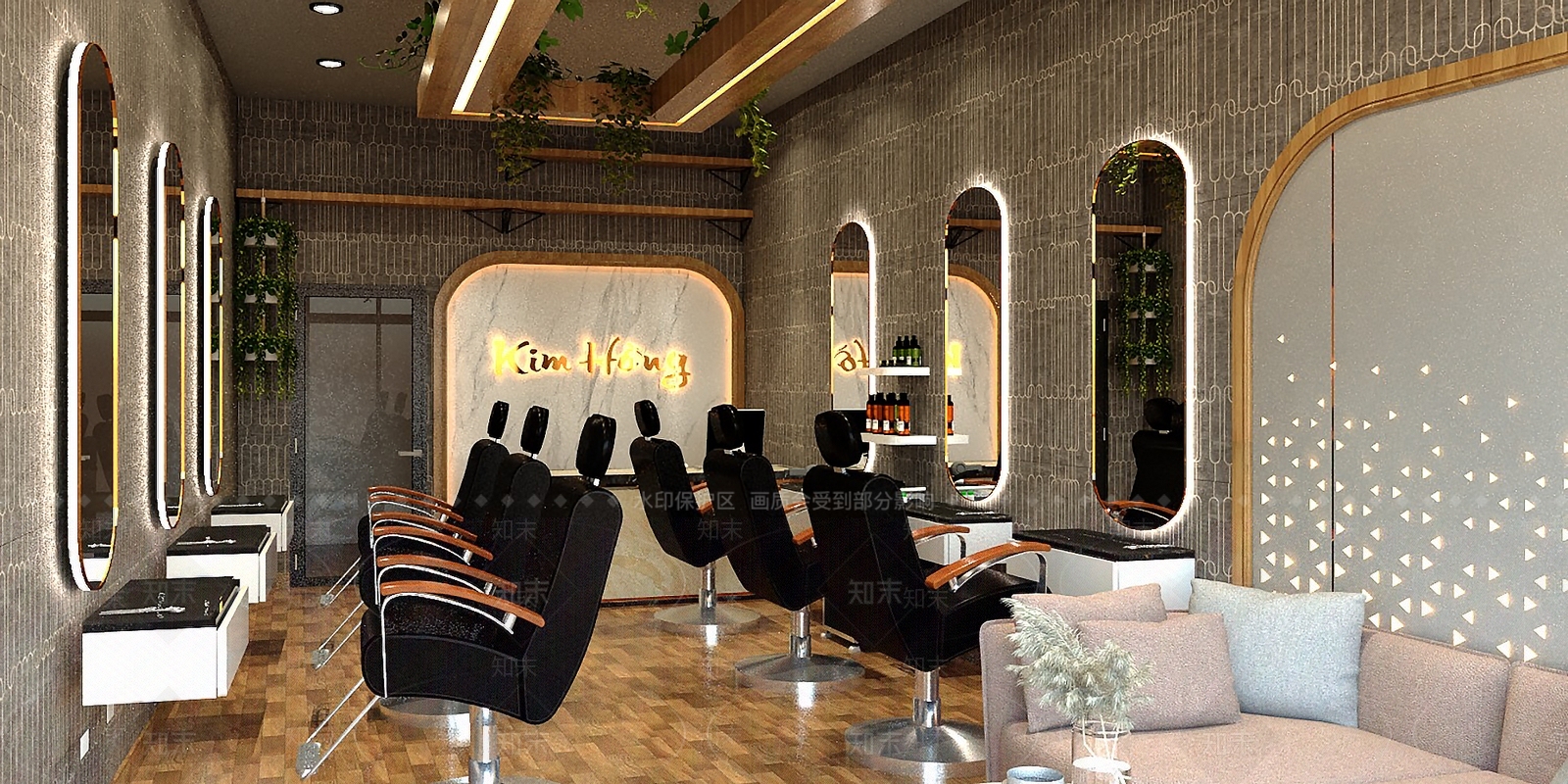 现代理发店SU模型下载【ID:586639388】