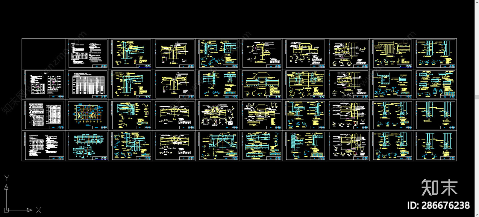 钢板屋面施工图下载【ID:286676238】