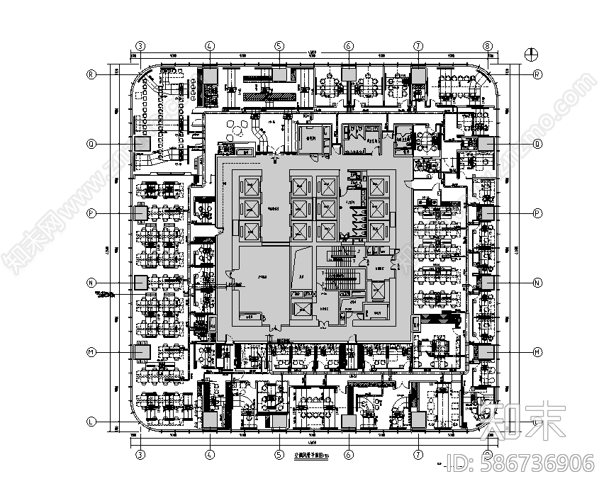 行政办公楼电气图纸施工图下载【ID:586736906】