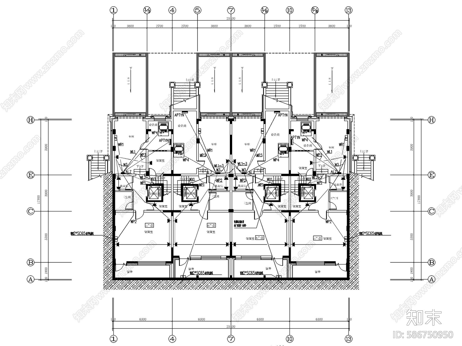 住宅建筑电气施工图下载【ID:586750950】