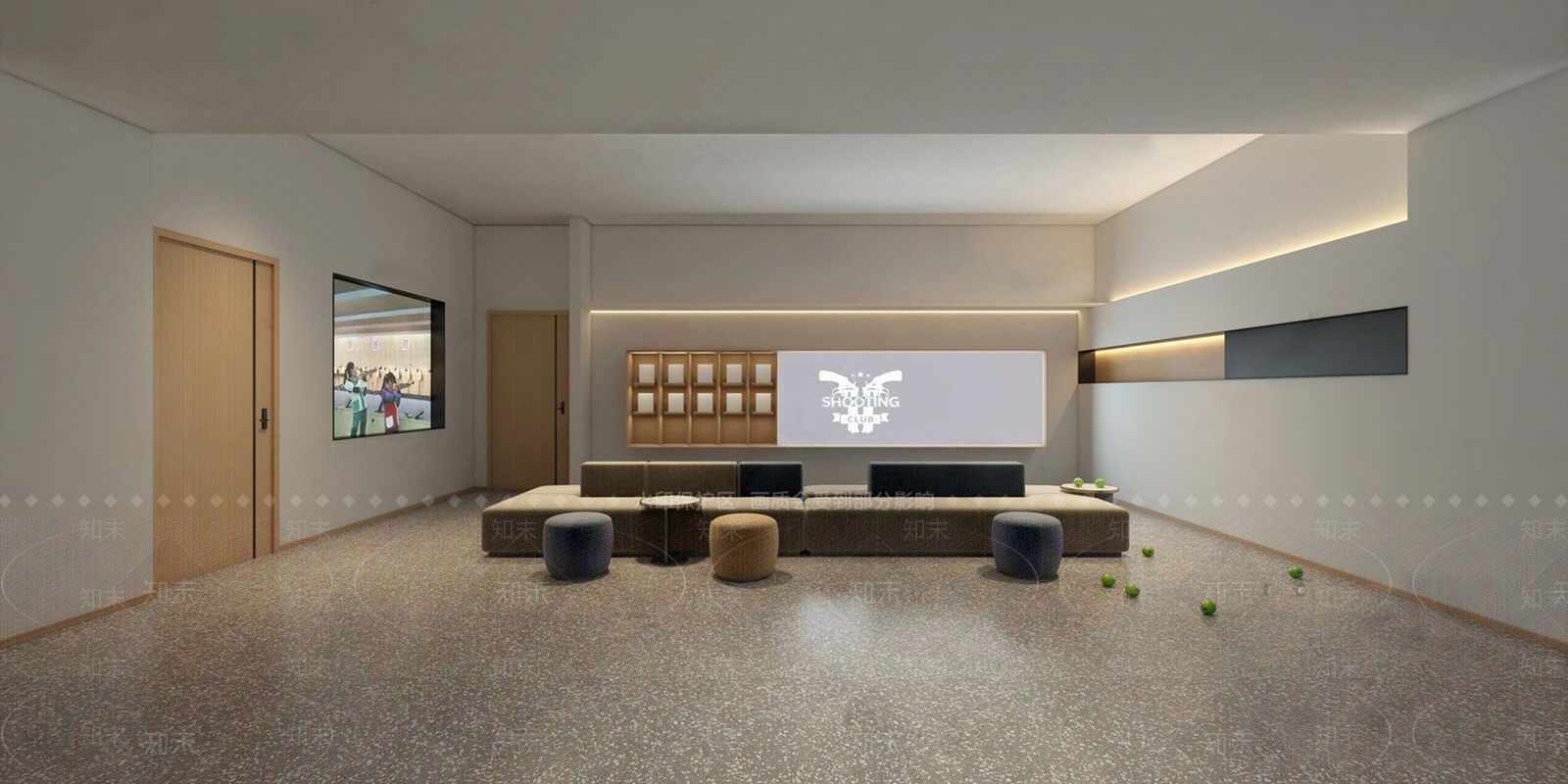 现代家居影音室3D模型下载【ID:886823976】