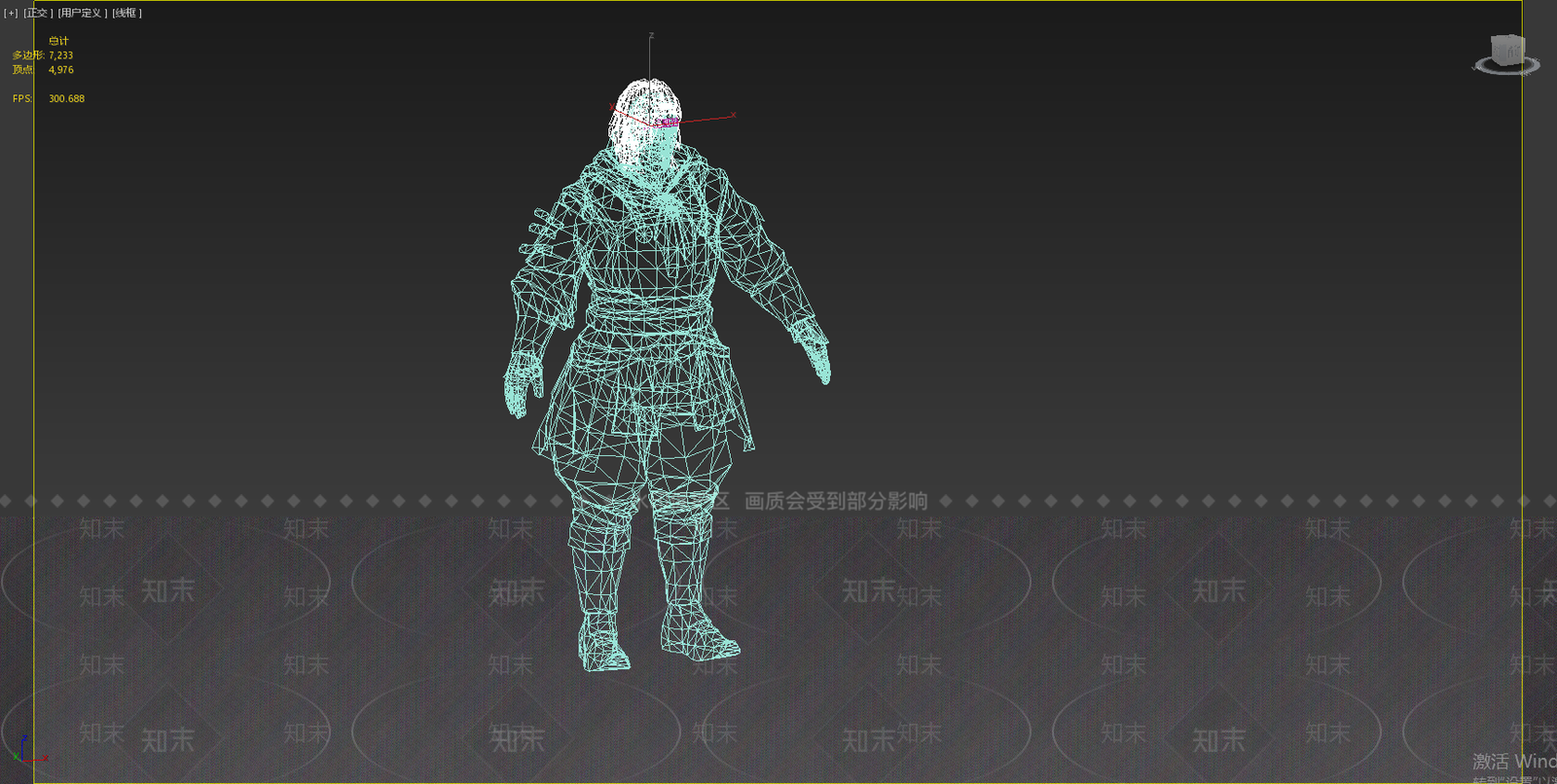 中式人物3D模型下载【ID:686873411】