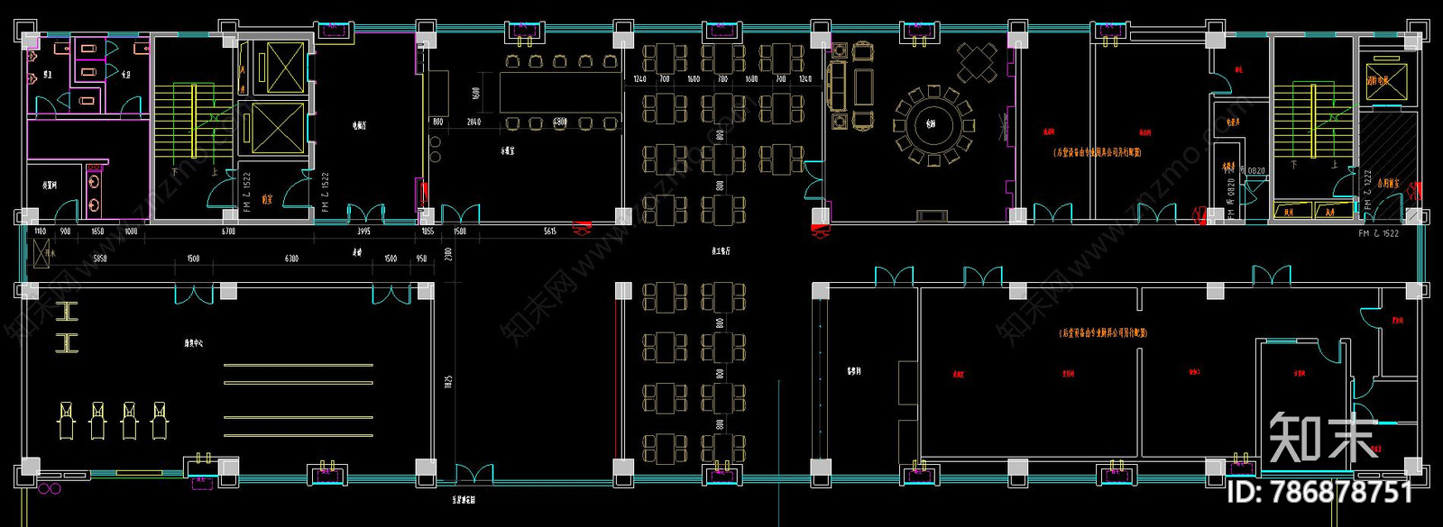 护理医院cad施工图下载【ID:786878751】