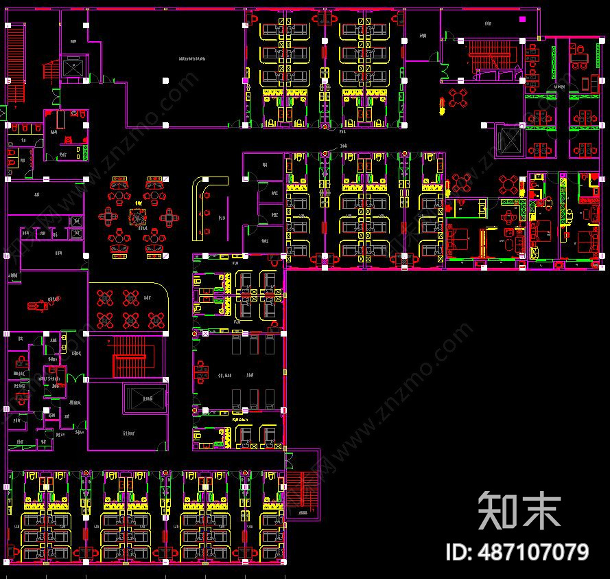 医院cad施工图下载【ID:487107079】