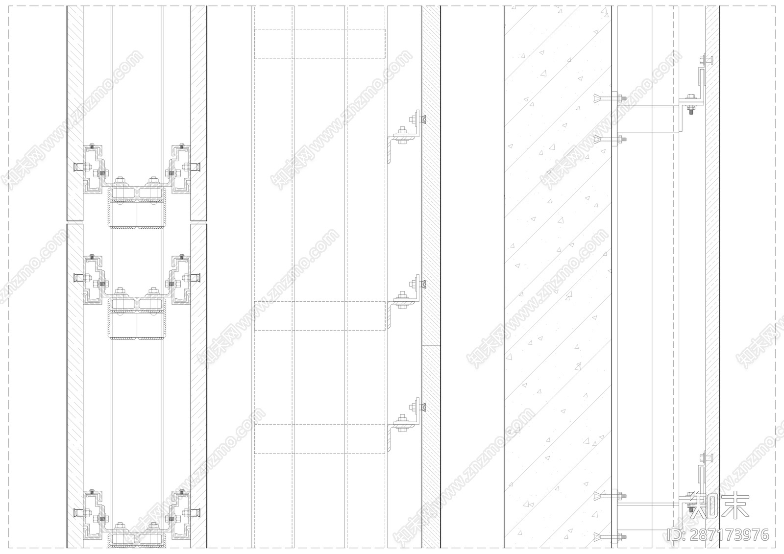 石材cad施工图下载【ID:287173976】