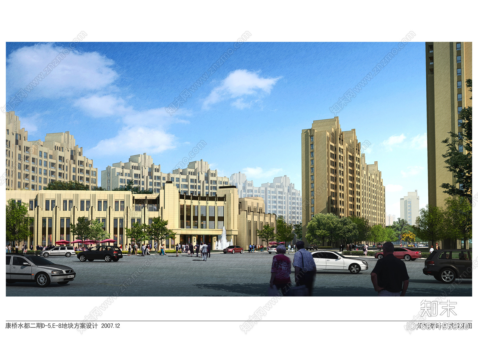 新古典康桥cad施工图下载【ID:687195920】