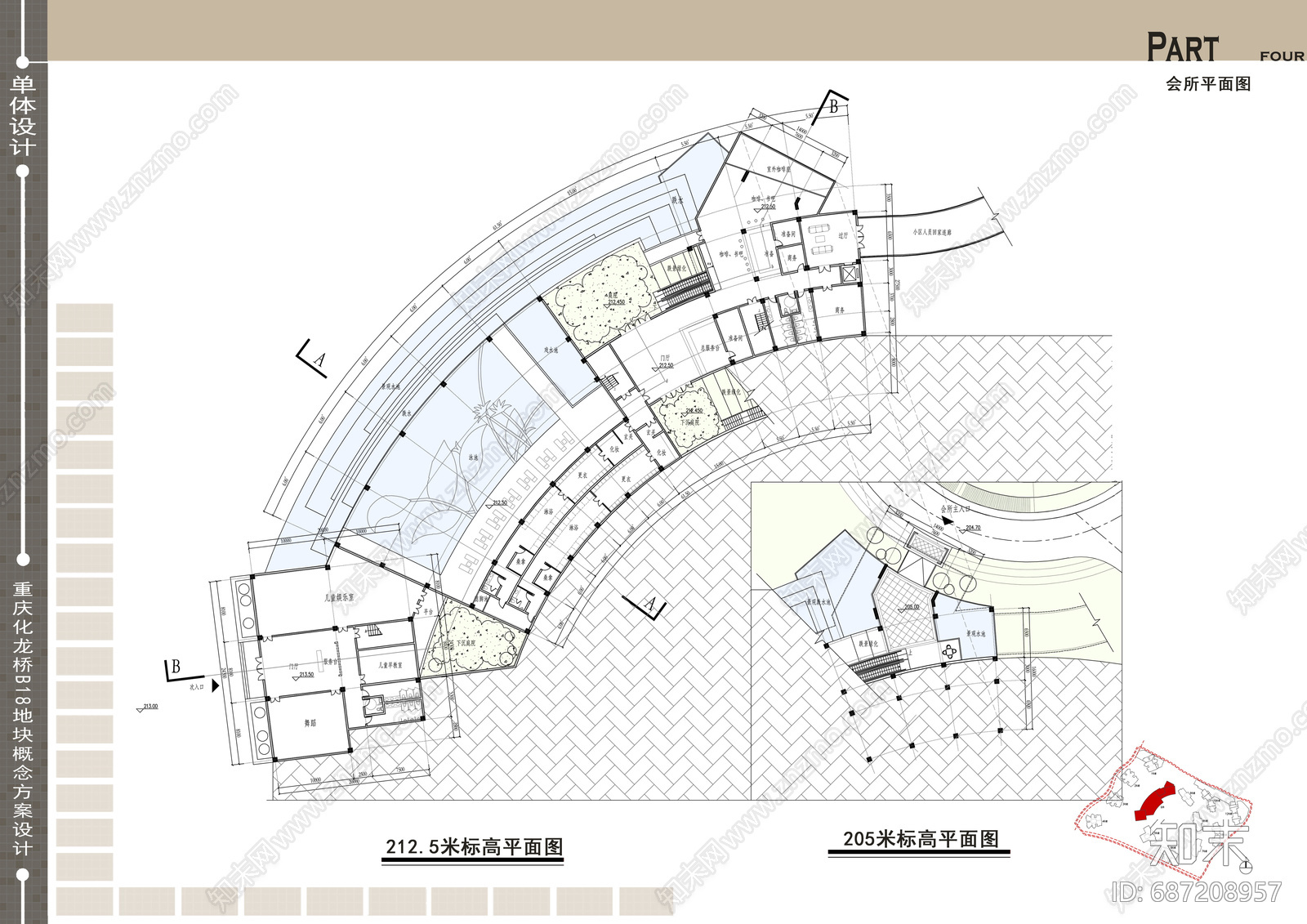 新古典住宅项目cad施工图下载【ID:687208957】