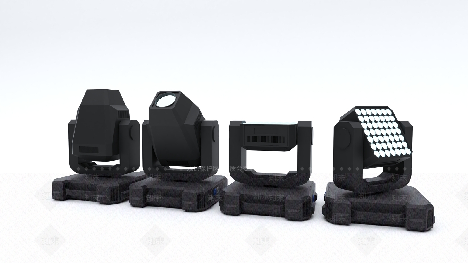 现代灯具组合SU模型下载【ID:287212084】