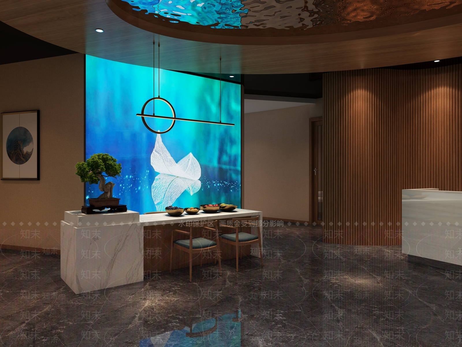 新中式足浴会所3D模型下载【ID:787274118】