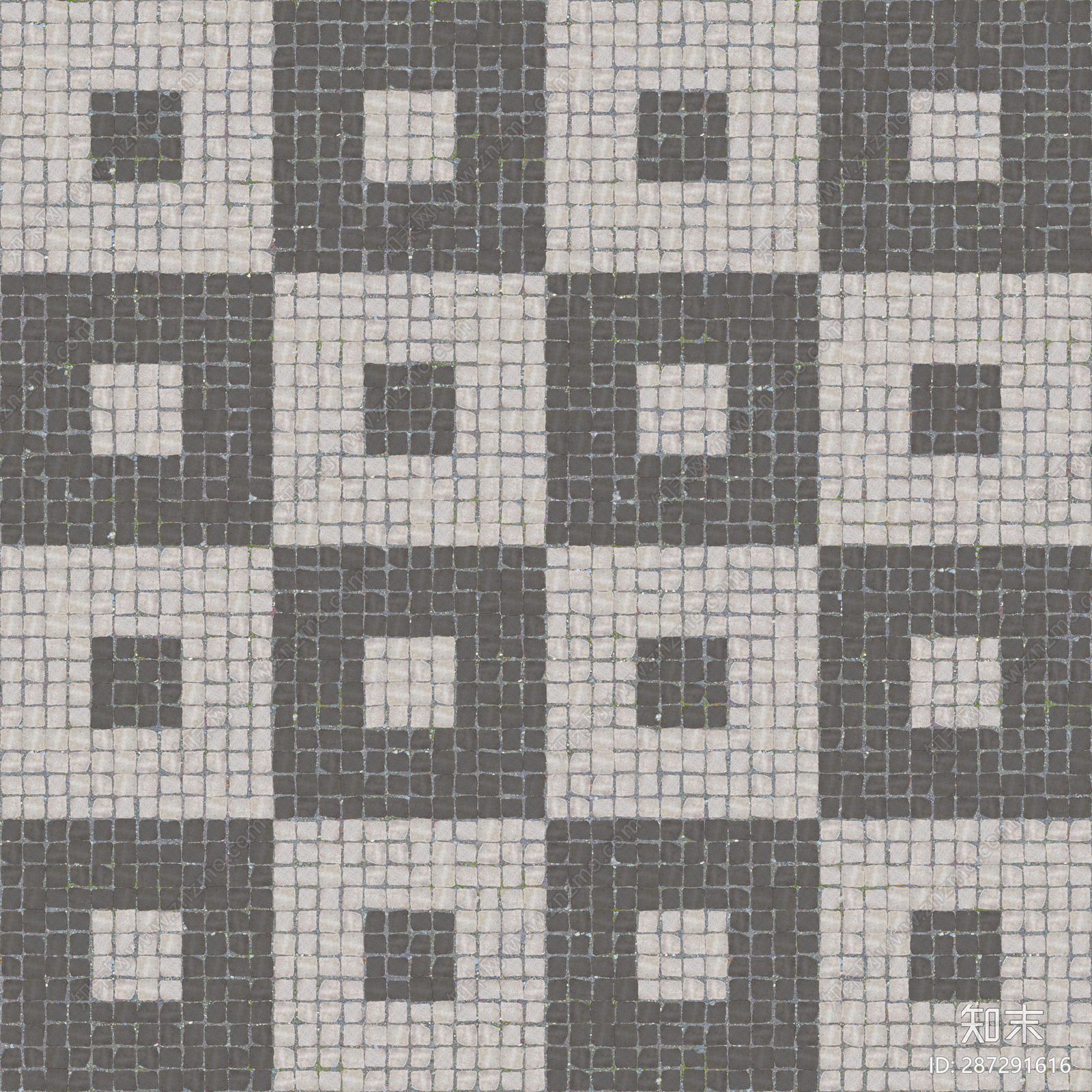 广场地面规则花纹小面砖铺地贴图下载【ID:287291616】