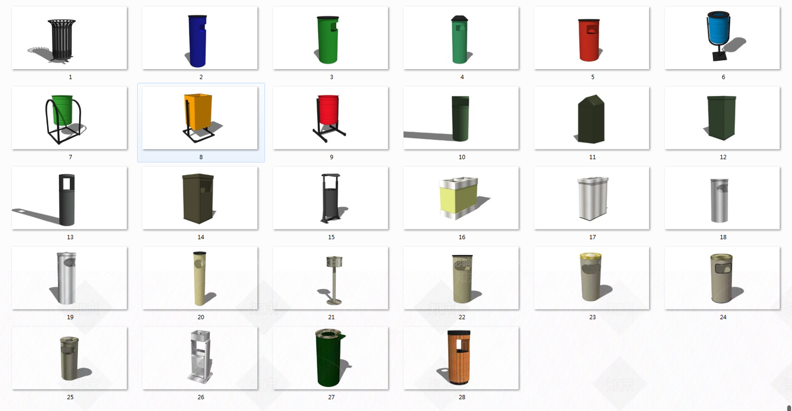 现代其他公用器材SU模型下载【ID:687386648】