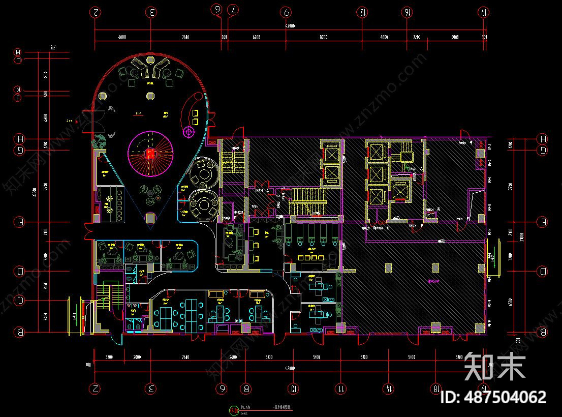 医院cad施工图下载【ID:487504062】