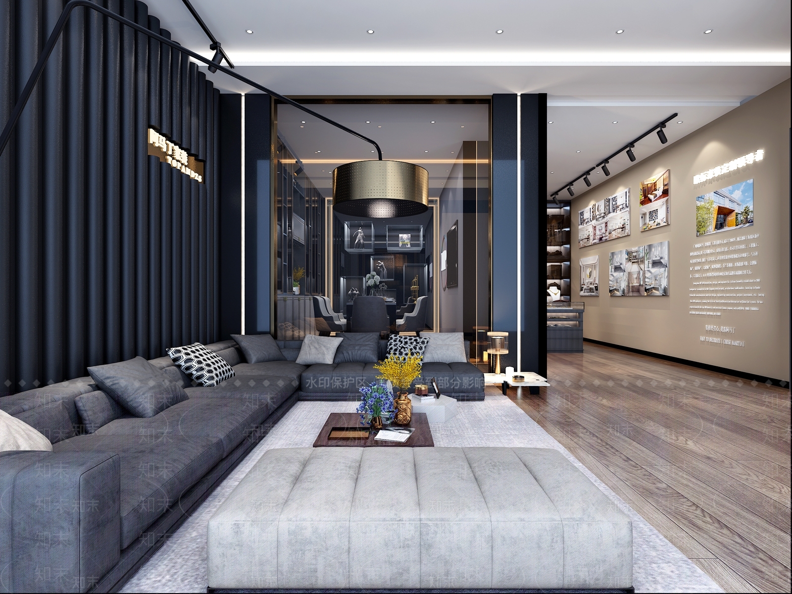 现代家居专卖店3D模型下载【ID:387512072】
