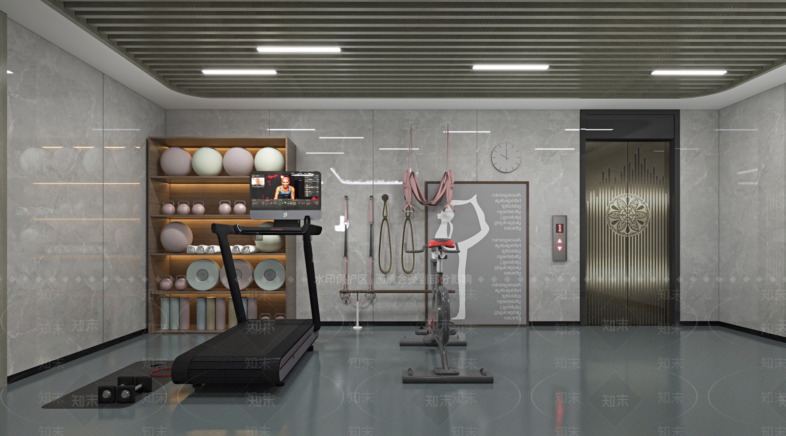 现代家居影音室3D模型下载【ID:887533970】